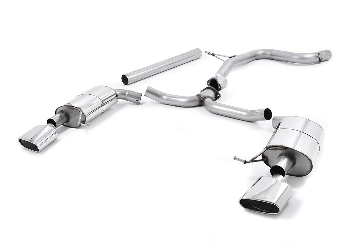 Seat Leon ST Cupra 280/290 2.0 TSI (Non GPF Models) - Non-Resonated (Louder) Cat-Back Exhaust System with Polished Oval Tips