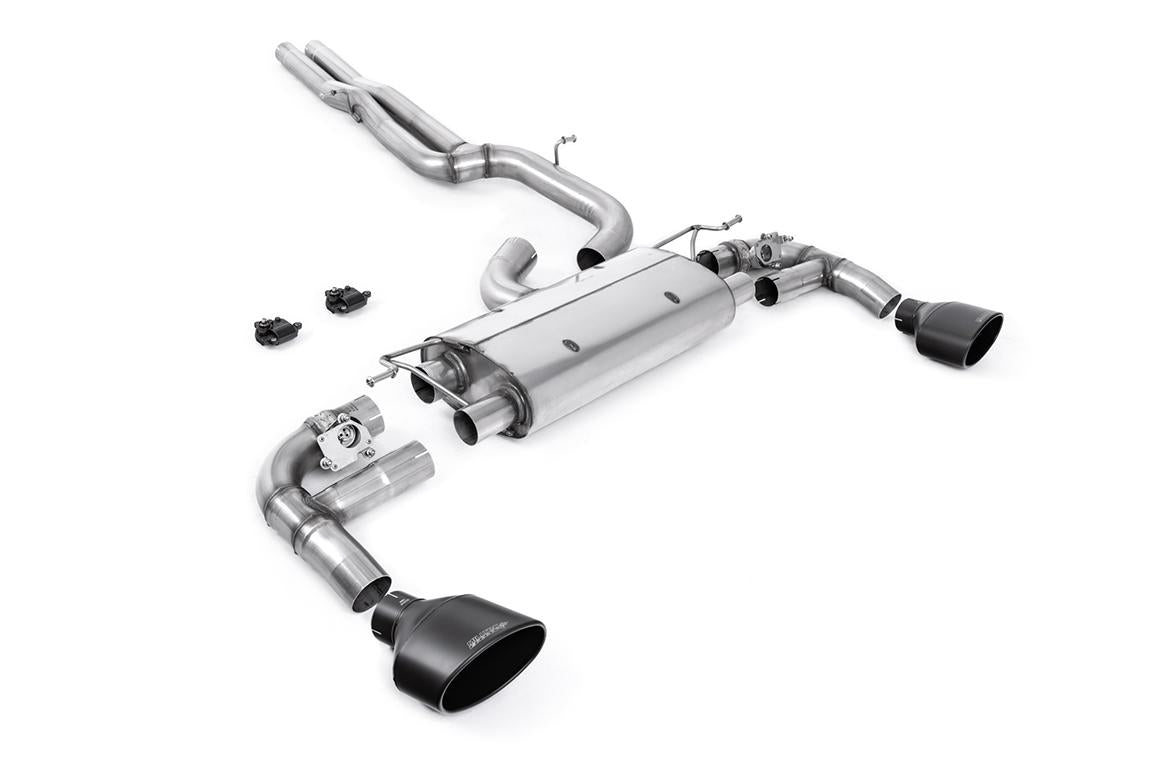 Seat Cupra Formentor VZ5 2.5T 4Drive - OPF/GPF Back Exhaust System with Cerakote Black Oval Trims