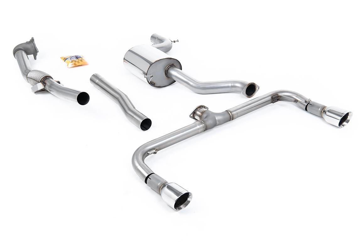 VW Golf Mk6 GTi Edition 35 - Non-Resonated Turbo-Back Exhaust System with Catalyst Delete
