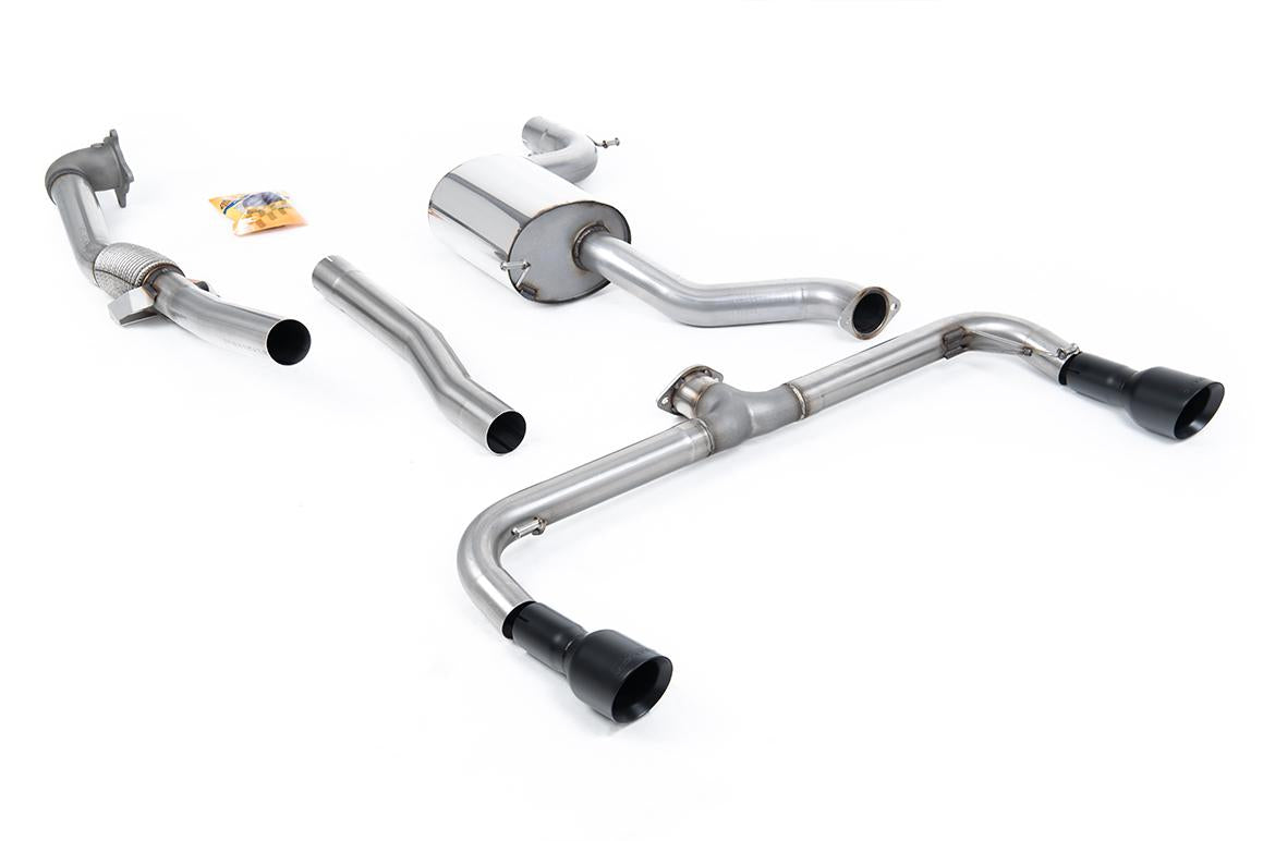 VW Scirocco R - Non-Resonated Turbo-Back Exhaust System with Catalyst Delete