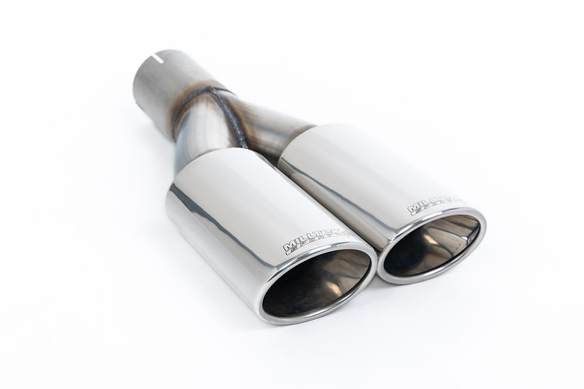VW Amarok 2.0 BiTDI 163/180 - Cat-Back Exhaust System with Twin Oval Outlets