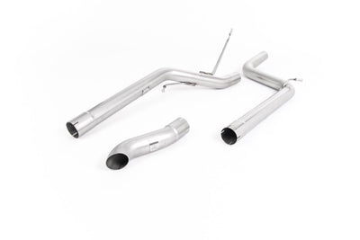 VW Caddy 2.0 TDI (non Maxi Models) - Non-Resonated (Louder) DPF-Back Exhaust System with Discrete Tip