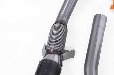 VW Golf Mk5 & Mk6 2.0 - Stainless Steel Cast Downpipe with Race Cat (For OE Cat-Back) (Golf GTI)