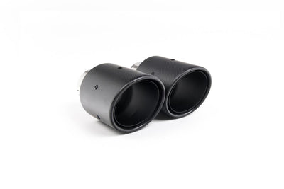 VW Polo GTI 2.0 TSI (AW - 5 Door/GPF Models) - Resonated (Quieter) GPF/OPF-Back Exhaust System with Carbon Jet-90 Trims