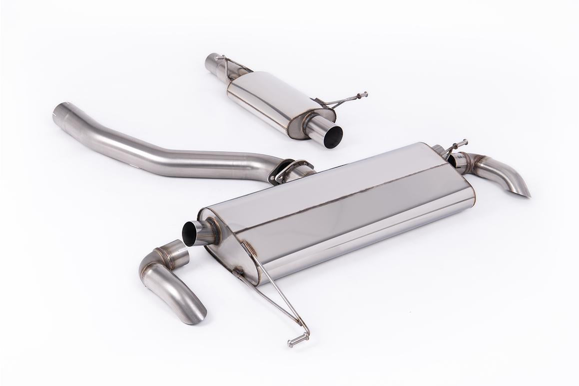 VW Atlas SUV 3.6 VR6 - Resonated (Quieter) Cat-Back System with Downturn Tips