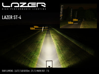 Zunsport Lazer: Citroen Relay - Upper Grille with ST4 Lamps