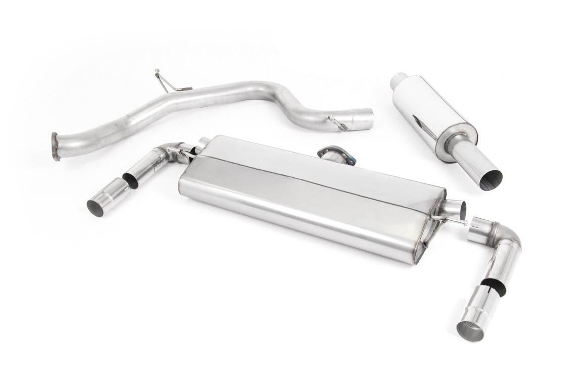 Seat Leon Cupra 300 2.0 TSI (Non GPF Models) - Road+ Cat-Back Exhaust System with Polished Oval Tips