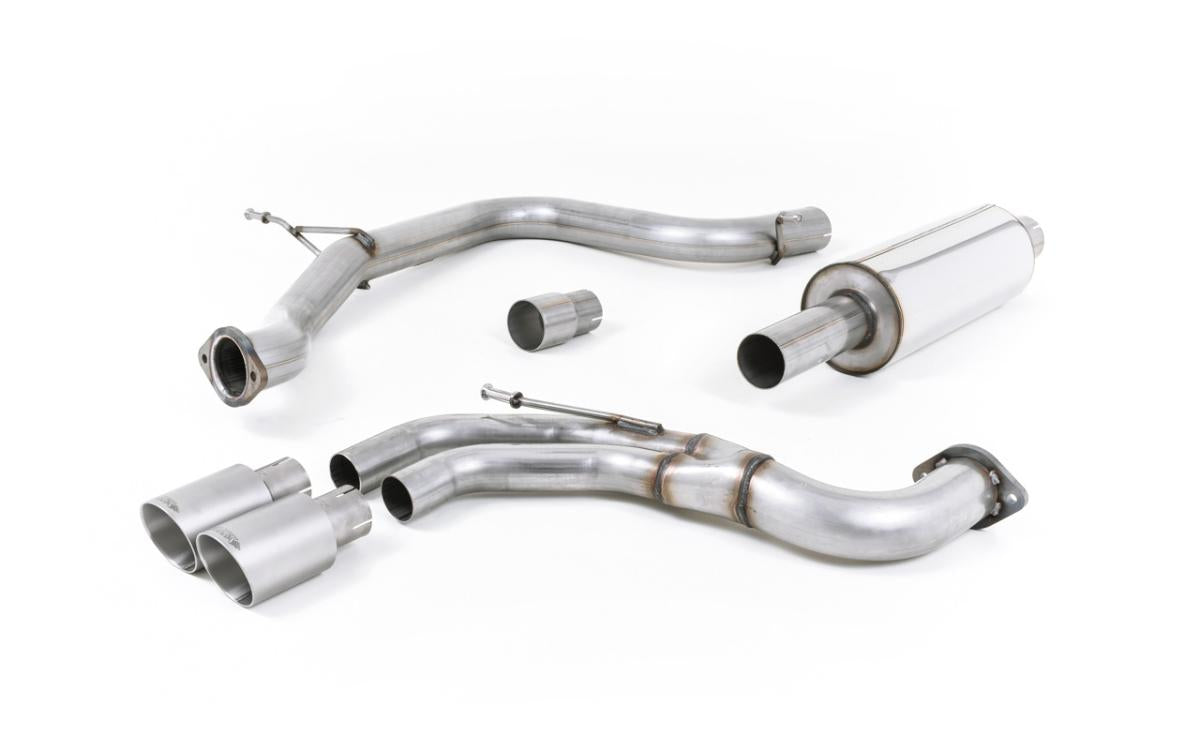 Seat Leon FR 2.0 TDI 184ps SC - Resonated (Quieter) Cat-Back Exhaust System with Titanium Tips