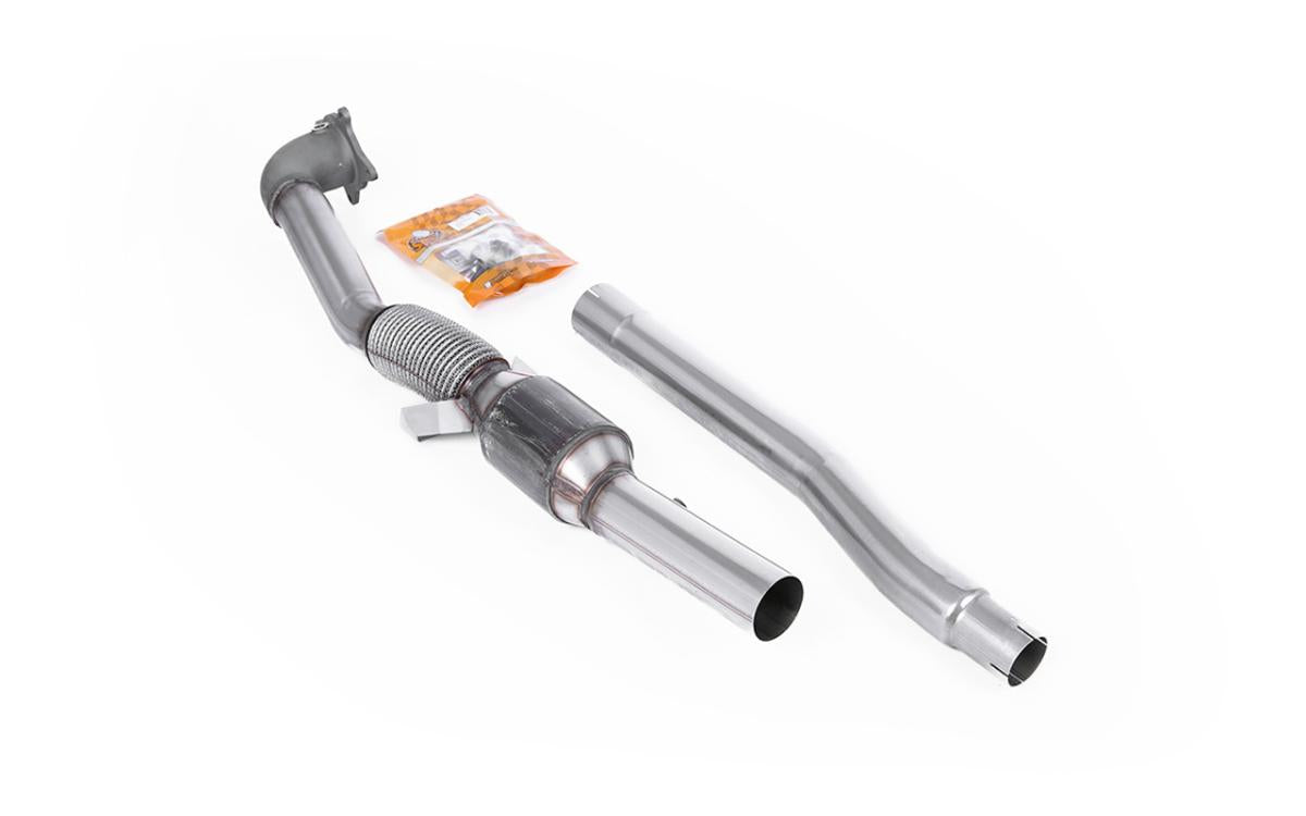 VW Golf Mk5 & Mk6 2.0 - Stainless Steel Cast Downpipe with Race Cat (For OE Cat-Back) (Golf GTI)