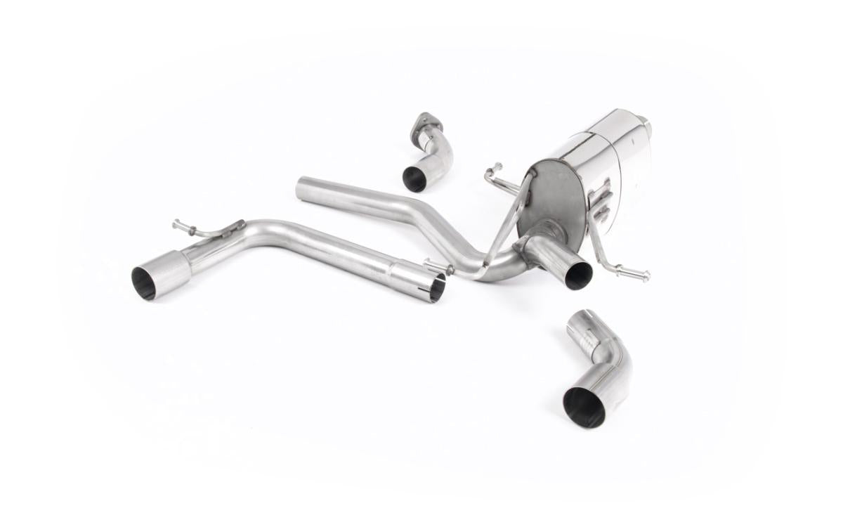 Suzuki Swift Sport 1.4 BoosterJet - Front Pipe-Back System with Jet-115 Carbon Trims - EC Approved