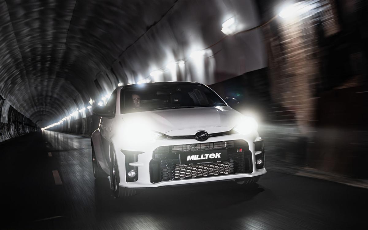 Toyota GR Yaris (Gen 1) - 3" Non-Resonated OPF Back Exhaust System with GT-115 Polished Trims