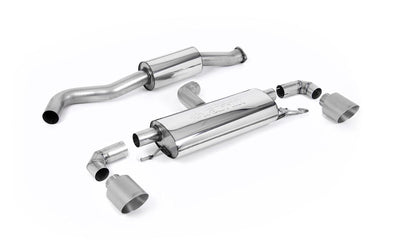 Toyota GR Yaris (Gen 1) - 3" Resonated OPF Back Exhaust System with GT-115 Titanium Trims