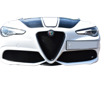 Zunsport Alfa Romeo Guilia - Front Grille Set - Silver Finish