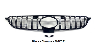 Zunsport compatible withMercedes GLE Class W166 AMG GT-R Panamericana Style Front Grille