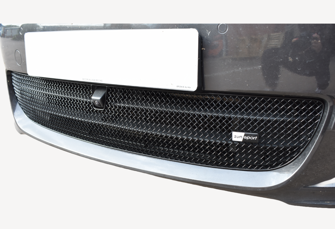 Zunsport Porsche Panamera 970 Facelift With Front Driving Camera - Lower Grille