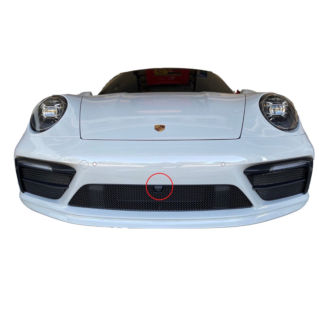 Zunsport Porsche Carrera 992 (Sport Design Package) with Front Driving Camera - Front Grille Set
