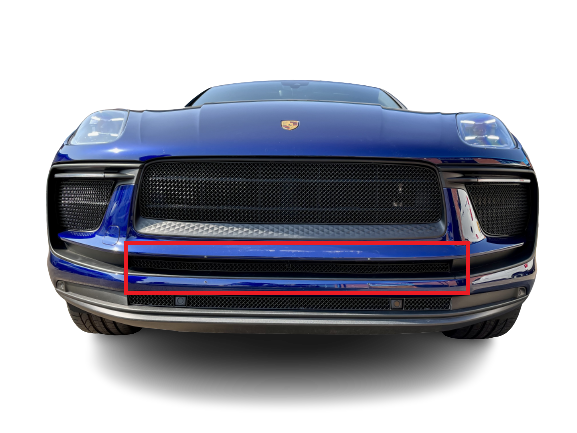 Zunsport Porsche Macan Base, S and GTS 2021 Facelift / 2022 - Centre Grille