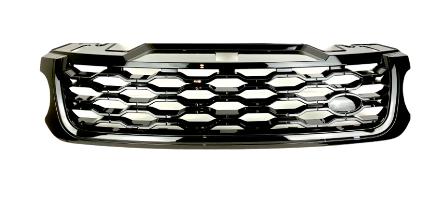 Zunsport Range Rover Sport L494 NEW Style Upgrade Honeycomb Gloss Black Front Grille