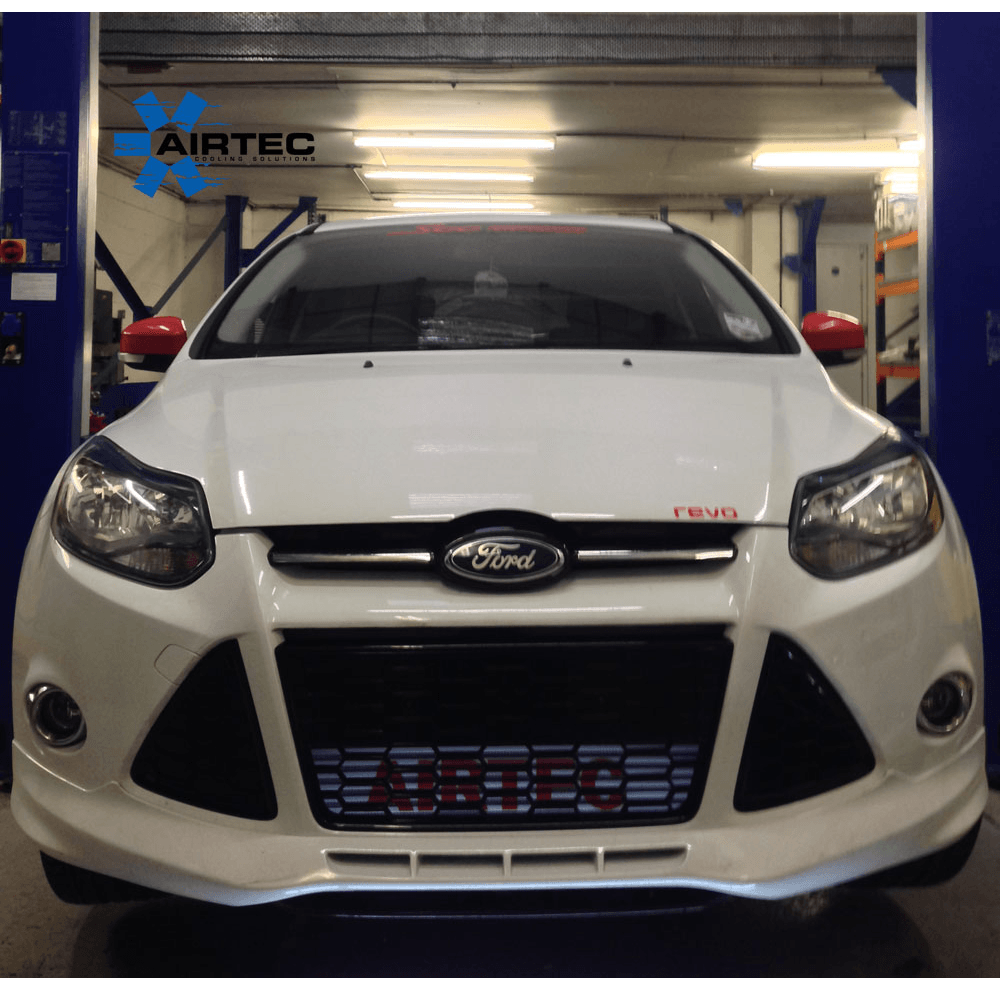 Focus Zetec S 1.6 Eco Boost Airtec Intercooler upgrade with full depth Air Ram Scoop