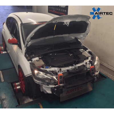 Focus Zetec S 1.6 Eco Boost Airtec Intercooler upgrade with full depth Air Ram Scoop