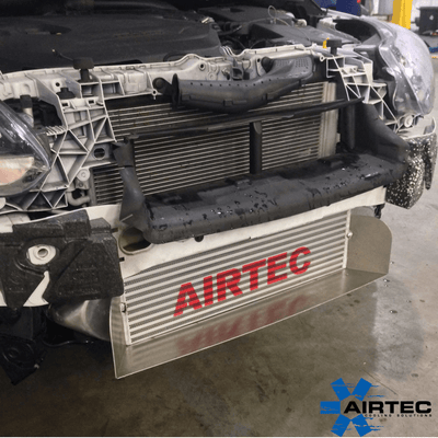 Focus Zetec S 1.6 Eco Boost Airtec Intercooler upgrade with full depth Air Ram Scoop