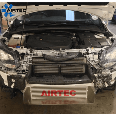 Focus Zetec S 1.6 Eco Boost Airtec Intercooler upgrade with full depth Air Ram Scoop