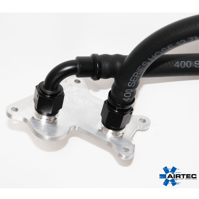 Airtec Mini R53 Cooper S oil cooler kit with optional thermostat