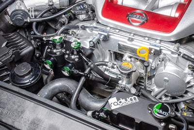 Radium Dual Catch Can Kit, CCV, Nissan R35 GT-R