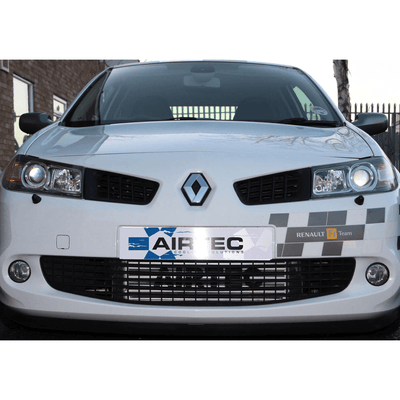 Airtec Megane 2 225 and R26 95mm core Intercooler upgrade with Air-Ram scoop