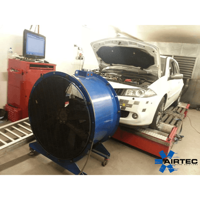 Airtec Megane 2 225 and R26 95mm core Intercooler upgrade with Air-Ram scoop