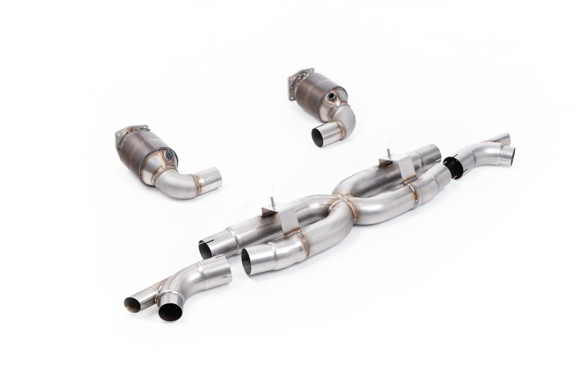 Porsche 991.2 Turbo S - Full X Pipe Race System with HJS High Flow Sports Cats