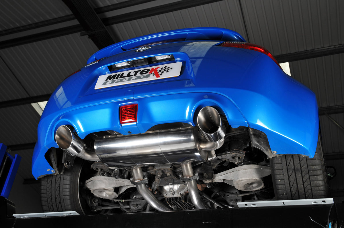 Milltek Exhaust Nissan 370Z Coupé Cat-back with Dual GT115 tailpipe (SSXNI017)