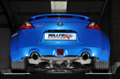 Milltek Exhaust Nissan 370Z Coupé Cat-back with Dual GT115 tailpipe (SSXNI017)