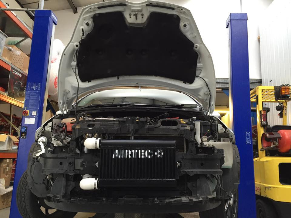 AIRTEC Fiesta mk7 1.6 Diesel front mount Intercooler