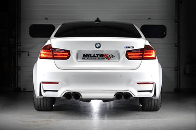 BMW M3 F80/M4 F82 Milltek Sport - Catback Exhaust System - Cerakote Black Tips