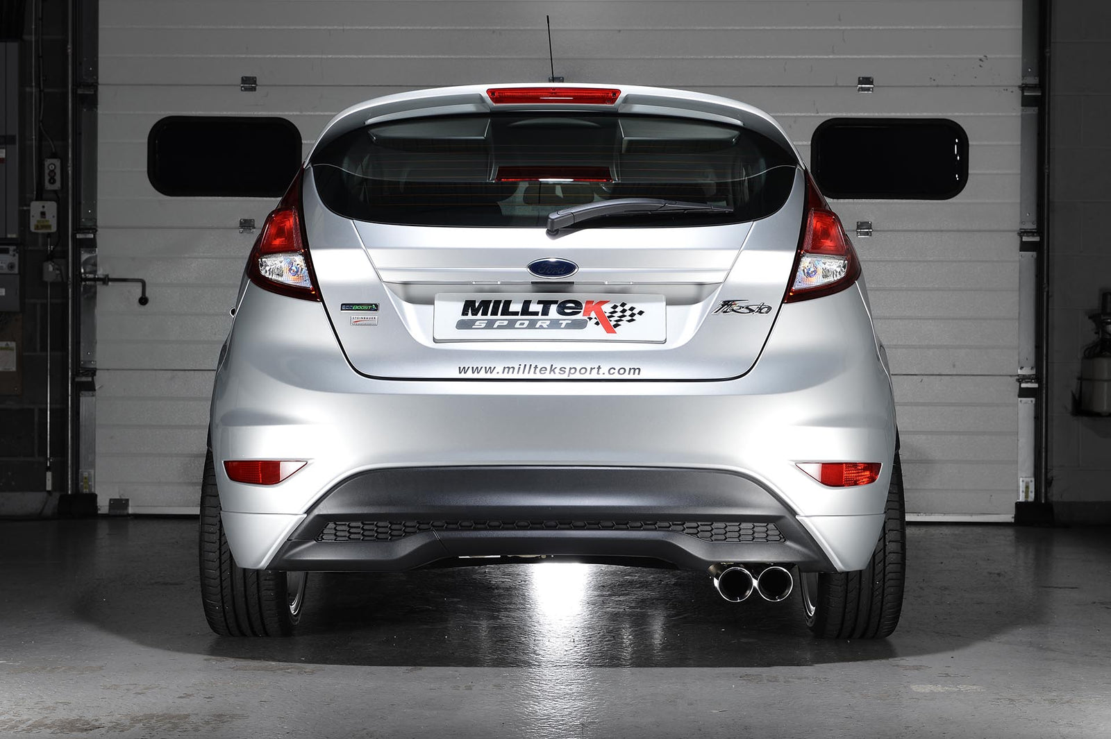 Fiesta mk7.5 1.0 Milltek Rear Silencer Delete pipe