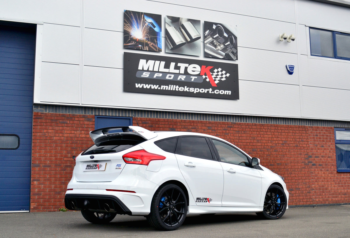 Focus RS Mk3 Milltek Cat Back Resonated