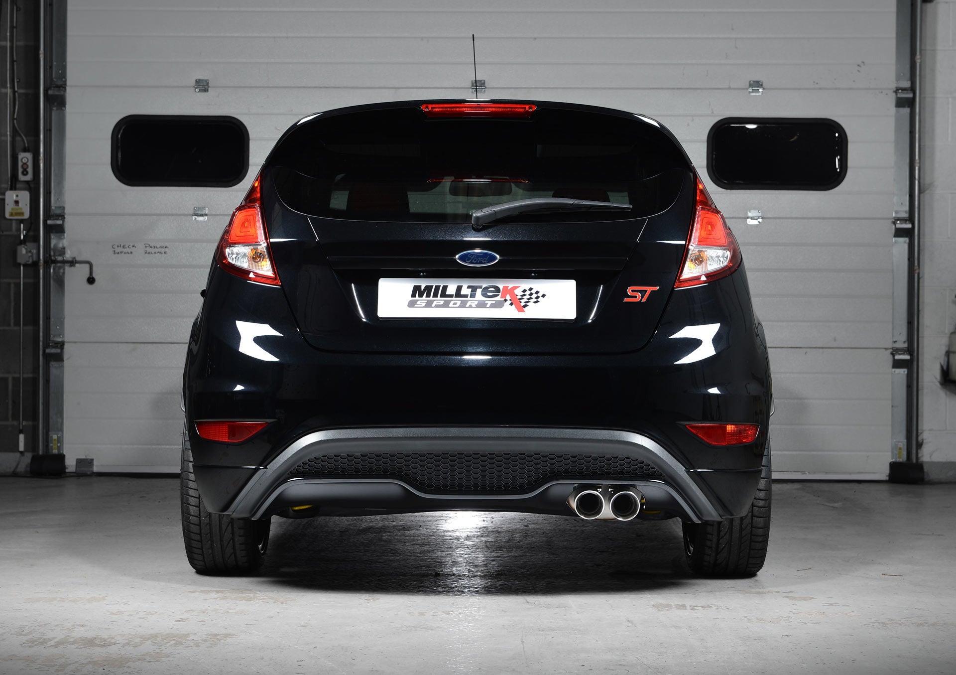 Fiesta ST180 Milltek Rear Silencer Delete pipe