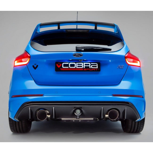 Ford Focus RS MK3 - Turbo Back Exhaust (Non-resonated / Valveless / with Sports Cat)