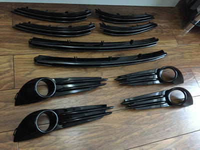 MK3 Focus ST piano black exterior plastics