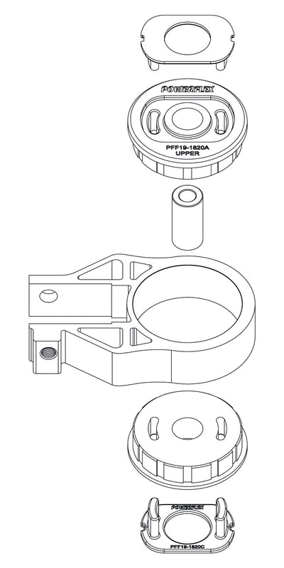 Focus MK3 lower engine mount bush