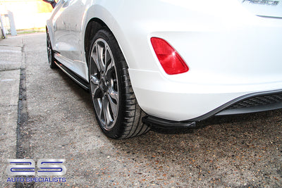 AutoSpecialists Design Rear Side Splitters for Fiesta Mk8 ST-Line