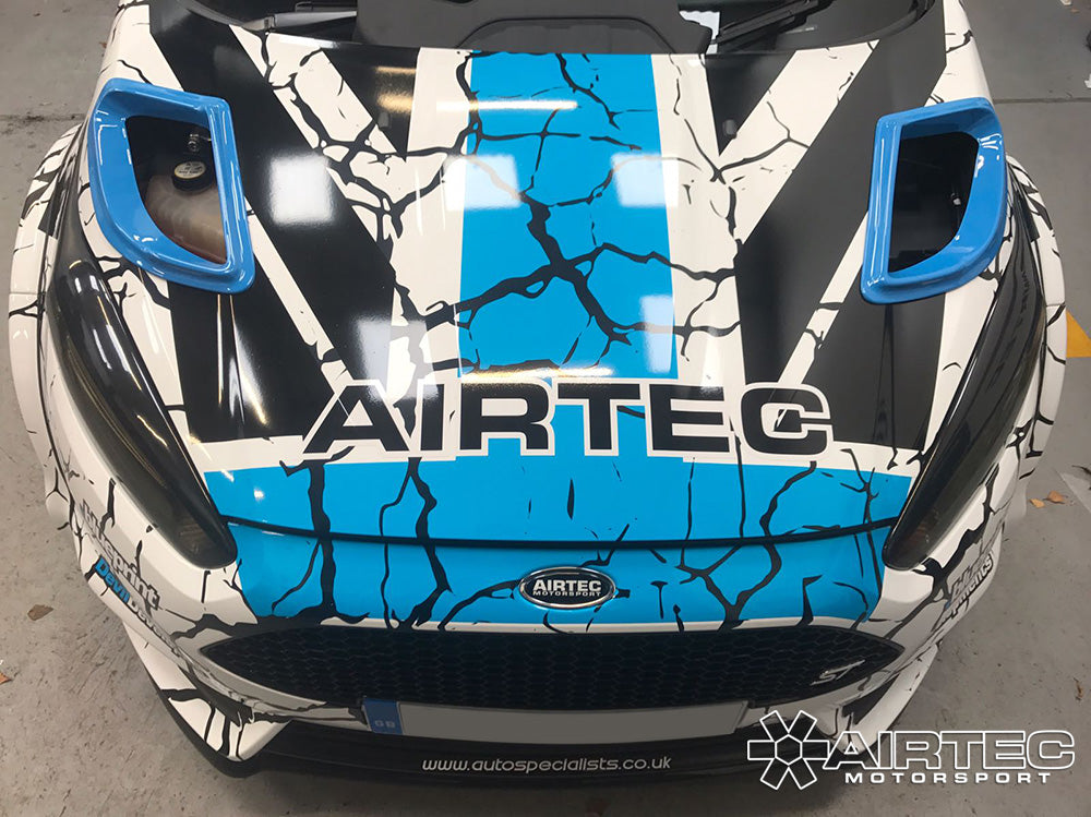 WRC Style Bonnet Vents for Fiesta Mk7 ST