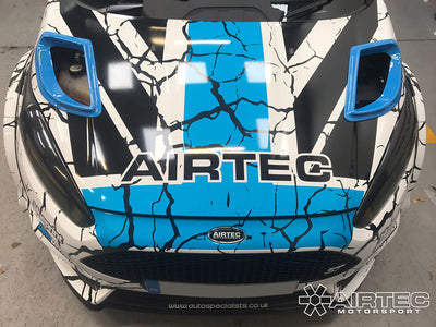 WRC Style Bonnet Vents for Fiesta Mk7 ST