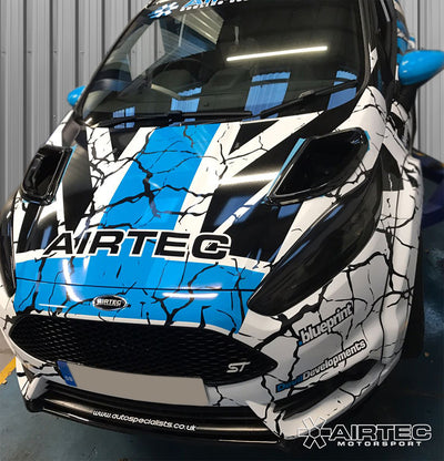 WRC Style Bonnet Vents for Fiesta Mk7 ST
