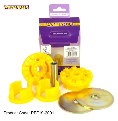 Fiesta MK6 ST Powerflex Lower Engine Mount Large Bush 30mm Oval Bracket