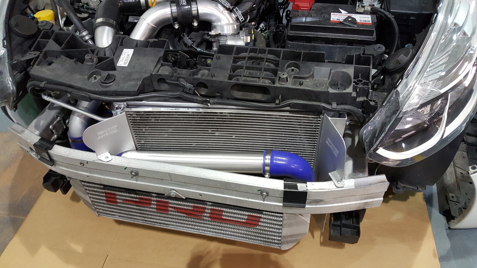 Renault Clio MK4 RS Radiator Upgrade - SiCo-Developments
