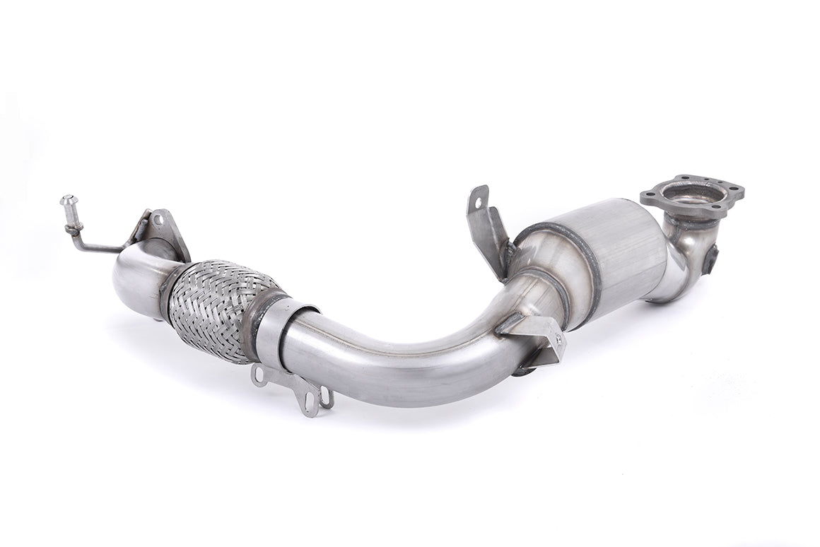 Milltek Sport Fiesta Mk8 1.0 Large Bore Downpipe with Sports Cat