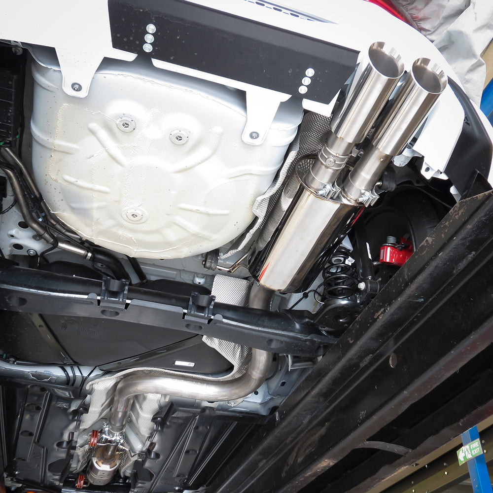 Fiesta MK8 ST-200 3 inch bore GPF back (Valved) exhaust