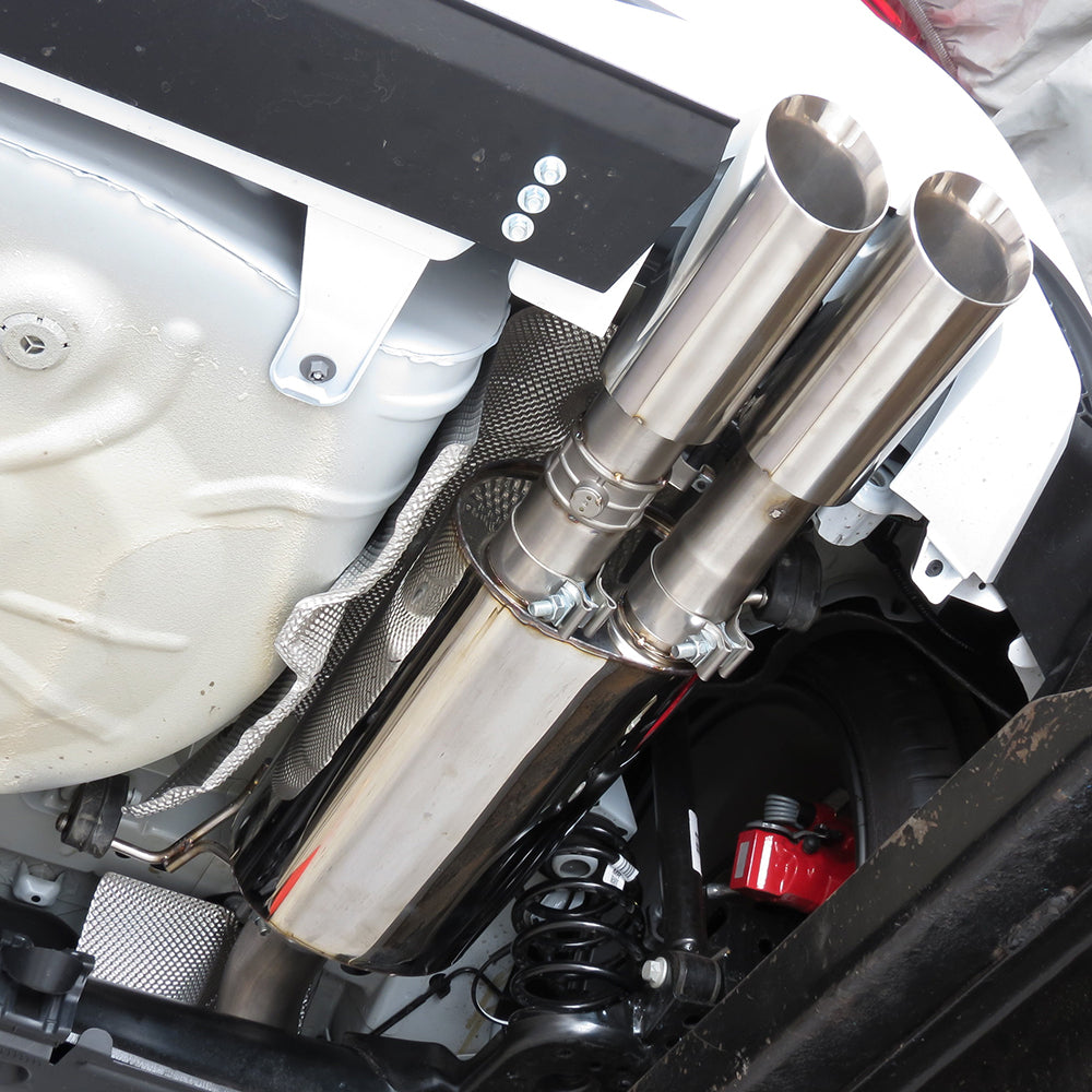 Fiesta MK8 ST-200 3 inch bore GPF back (Valved) exhaust
